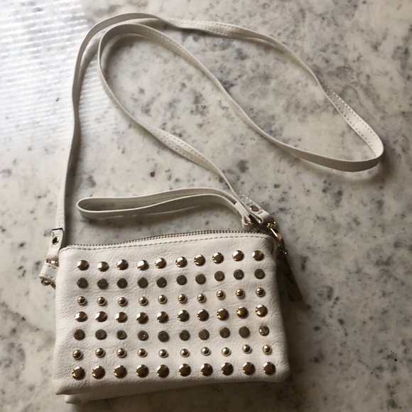 Charming Charlie Diamond / Gold Stud Purse
